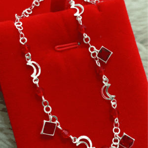 tobillera luna roja