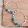 candonga Murano 4cm cristal y azul - Image 2