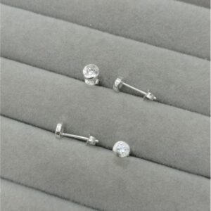 topo redondo 4mm tallado cristal