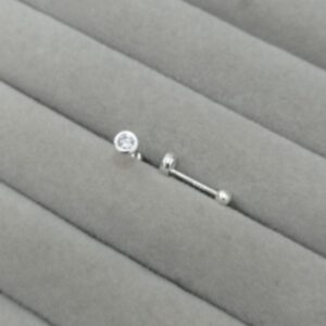 topo rosca bisel cristal 4mm