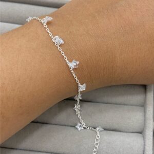 pulsera estrella  cristal