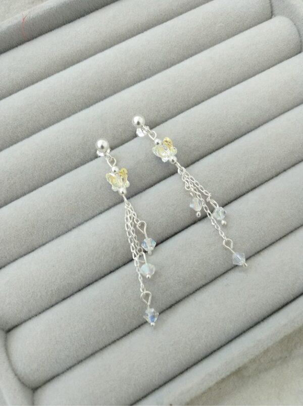 arete balin 3mm mariposa murano 5cms