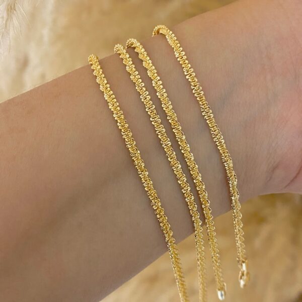 pulsera Kriss-Kross 2.5mm 21cm