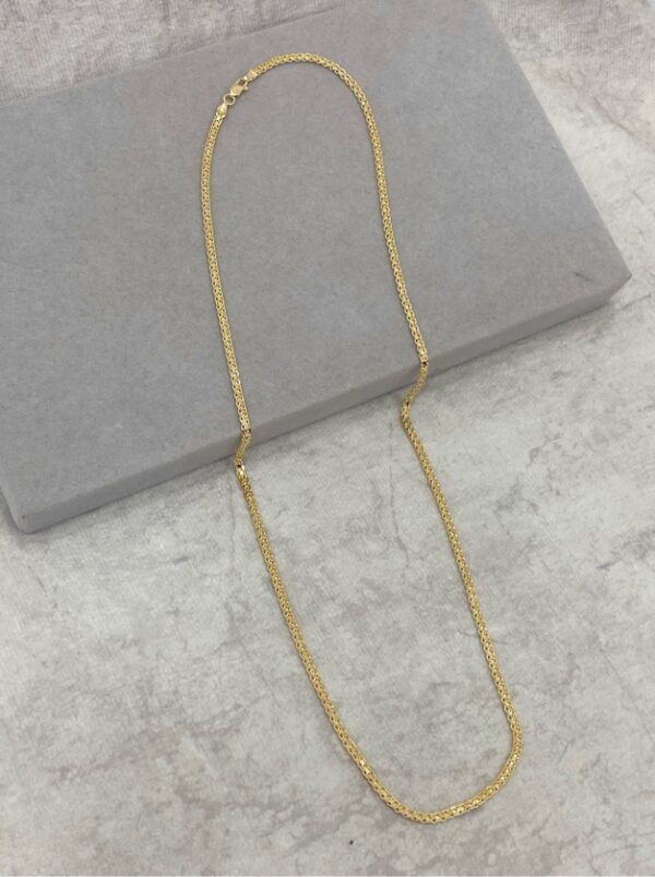 cadena chinesca 3mm 60cms