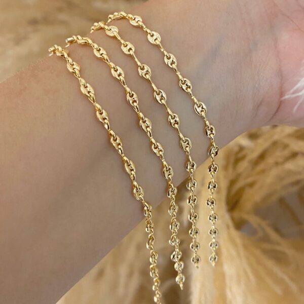 pulsera gucci infinito 3.5mm 17.5cm