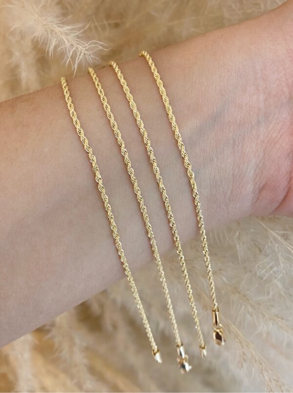 Pulsera lazo 1,5cm - 18cm