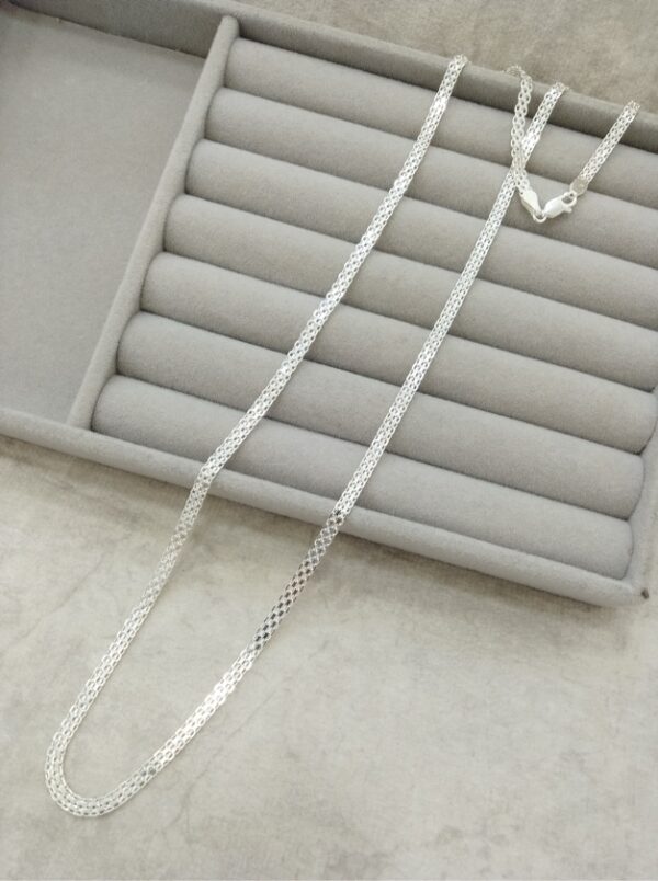 cadena tejido chino 3mm 60cms