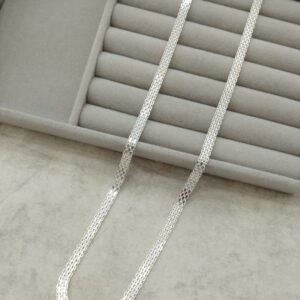cadena chino doble carril 60cm-6mm