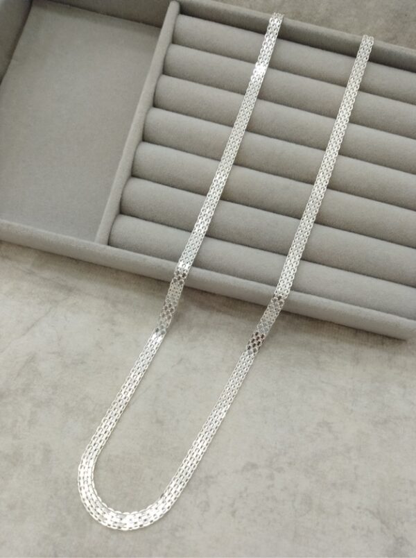 cadena chino doble carril 60cm-6mm
