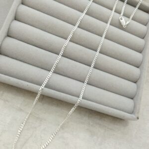 Cadena Cubana 60cm - 2mm