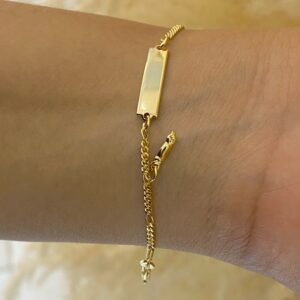 esclava cartier 2mm-15cms pie amuleto