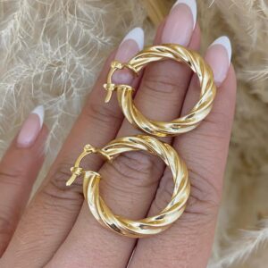 Candongas torneada 3.1cm