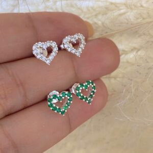 topo corazón borde circón