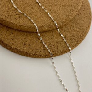 cadena tejido espejo 40cm