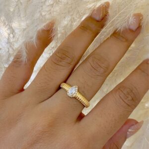 Anillo gypsy centro gota ajustable