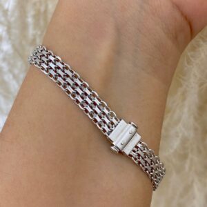 pulsera tejido chino rodinada 20cm