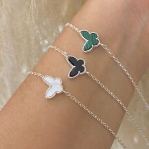 pulsera mariposa 17cm+2cm ext