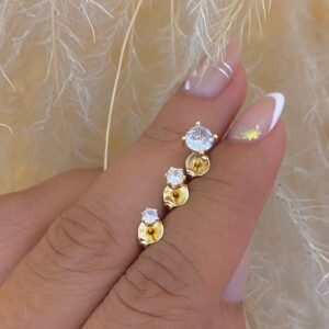 topos circón cristal redondo