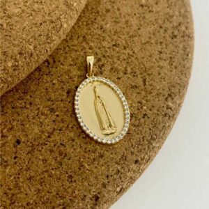 Medalla circĂłn Cristal Fatima