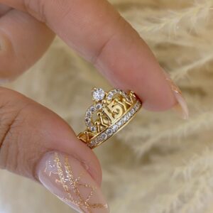 Anillo corona quince