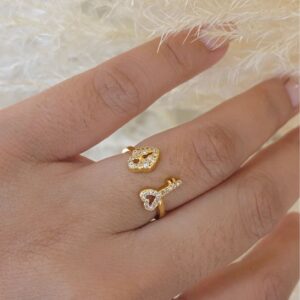 anillo ajustable llave candado