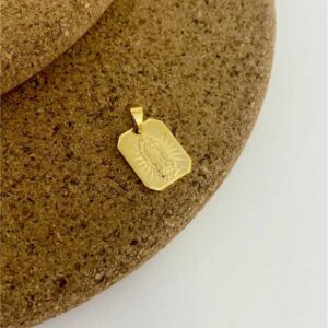 Dije placa Guadalupe placa