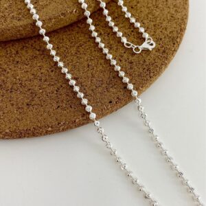 cadena militar diamantada balin 3mm-50cm