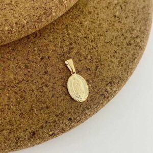 Dije medalla Guadalupe grande