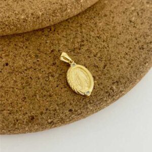 Dije Milagrosa circon 2.5cm