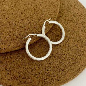 candongas tubo rayado 3.2cm